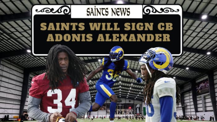 Adonis Alexander Signs with Saints